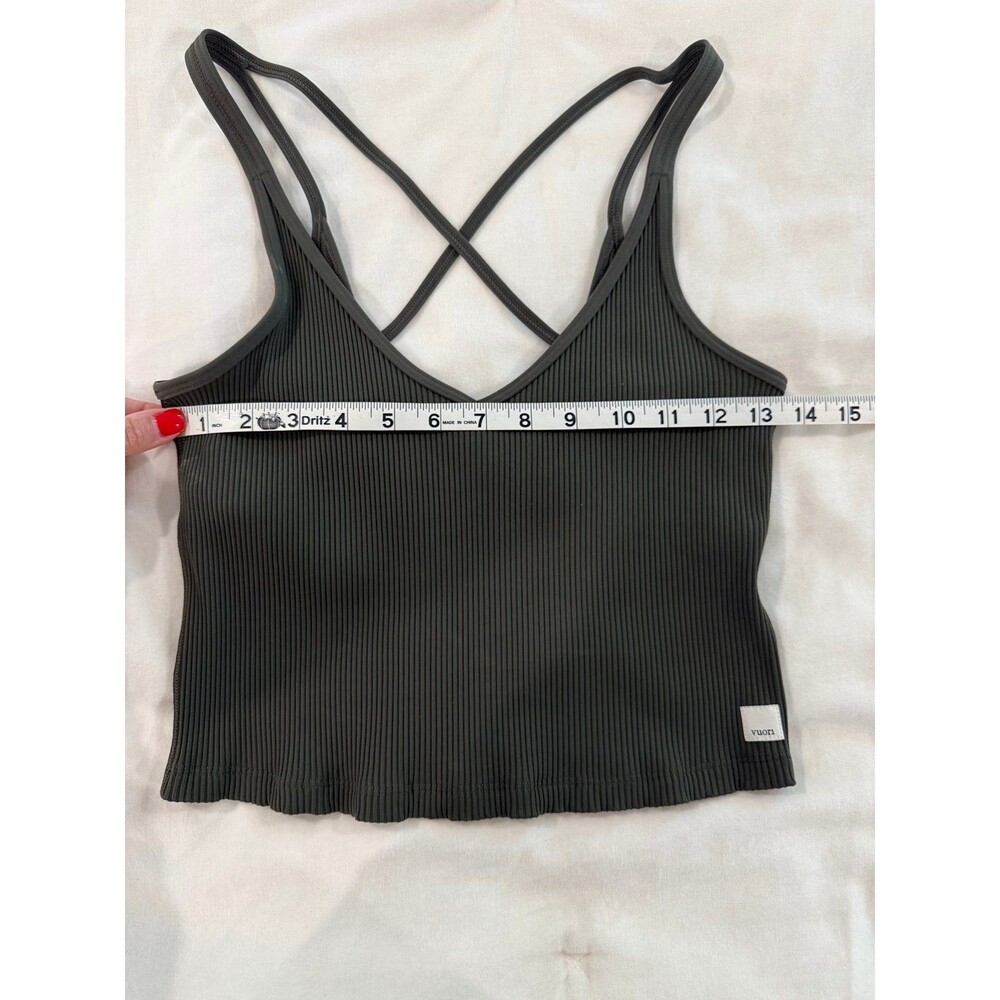Vuori Ribbed Crossback Tank - Picture 3 of 5